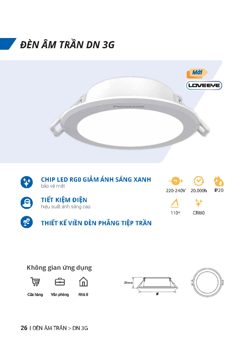 ĐÈN CHIẾU SÁNG PANASONIC 2025