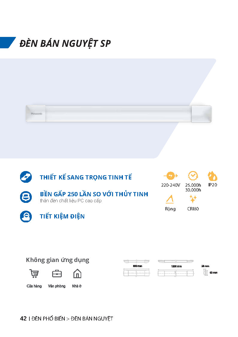 ĐÈN CHIẾU SÁNG PANASONIC 2025
