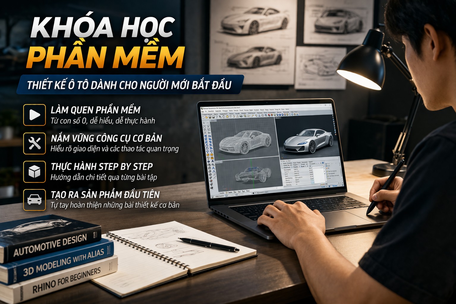 KHÓA HỌC PHẦN MỀM THIẾT KẾ Ô TÔ 2026