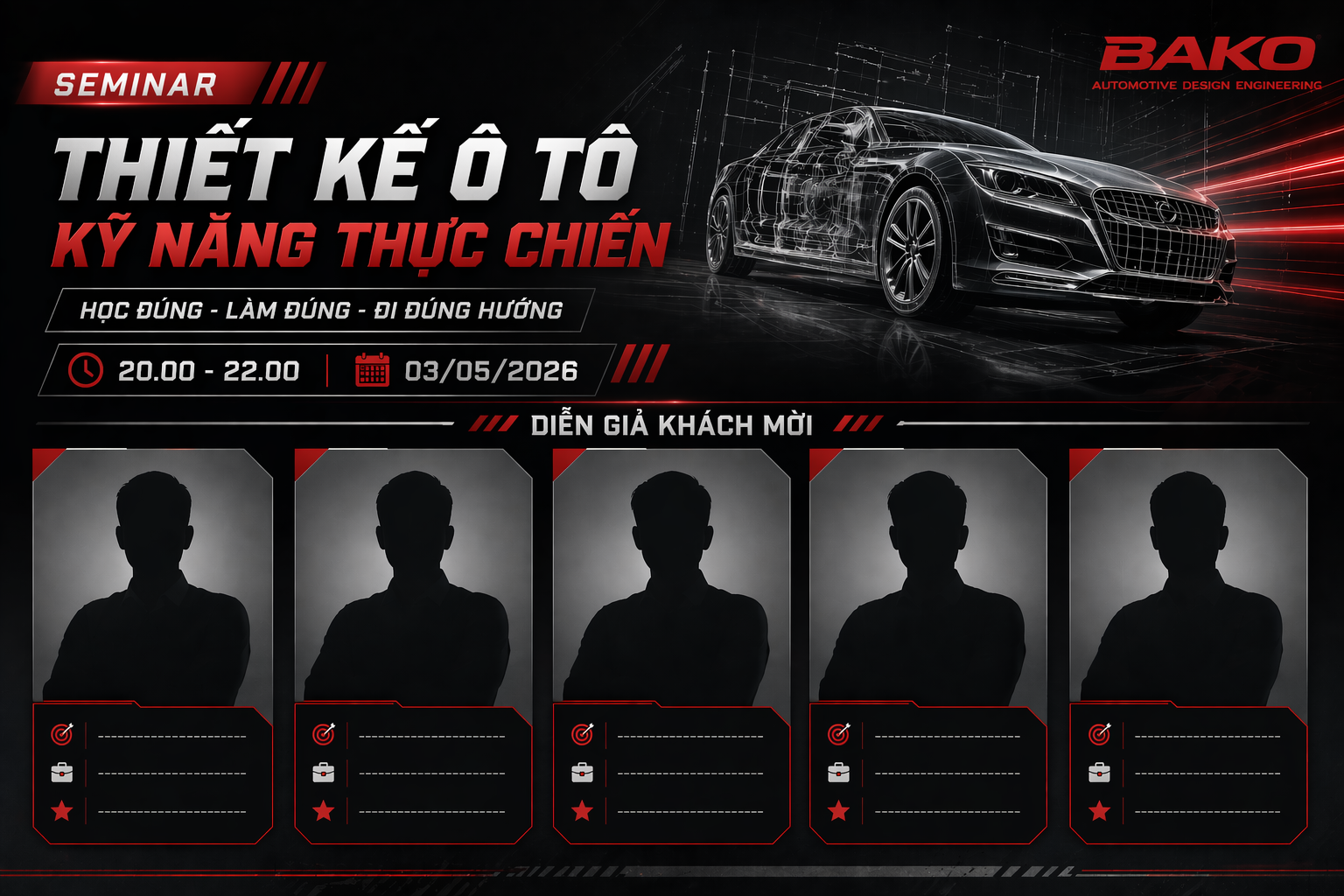 BAKO SEMINAR THIẾT KẾ Ô TÔ 2026