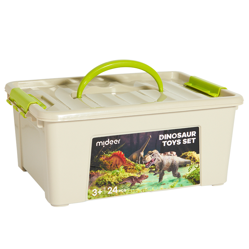 Mô Hình Khủng Long Cao Cấp 24 Con Mideer Dinosaur Toys Set 3+