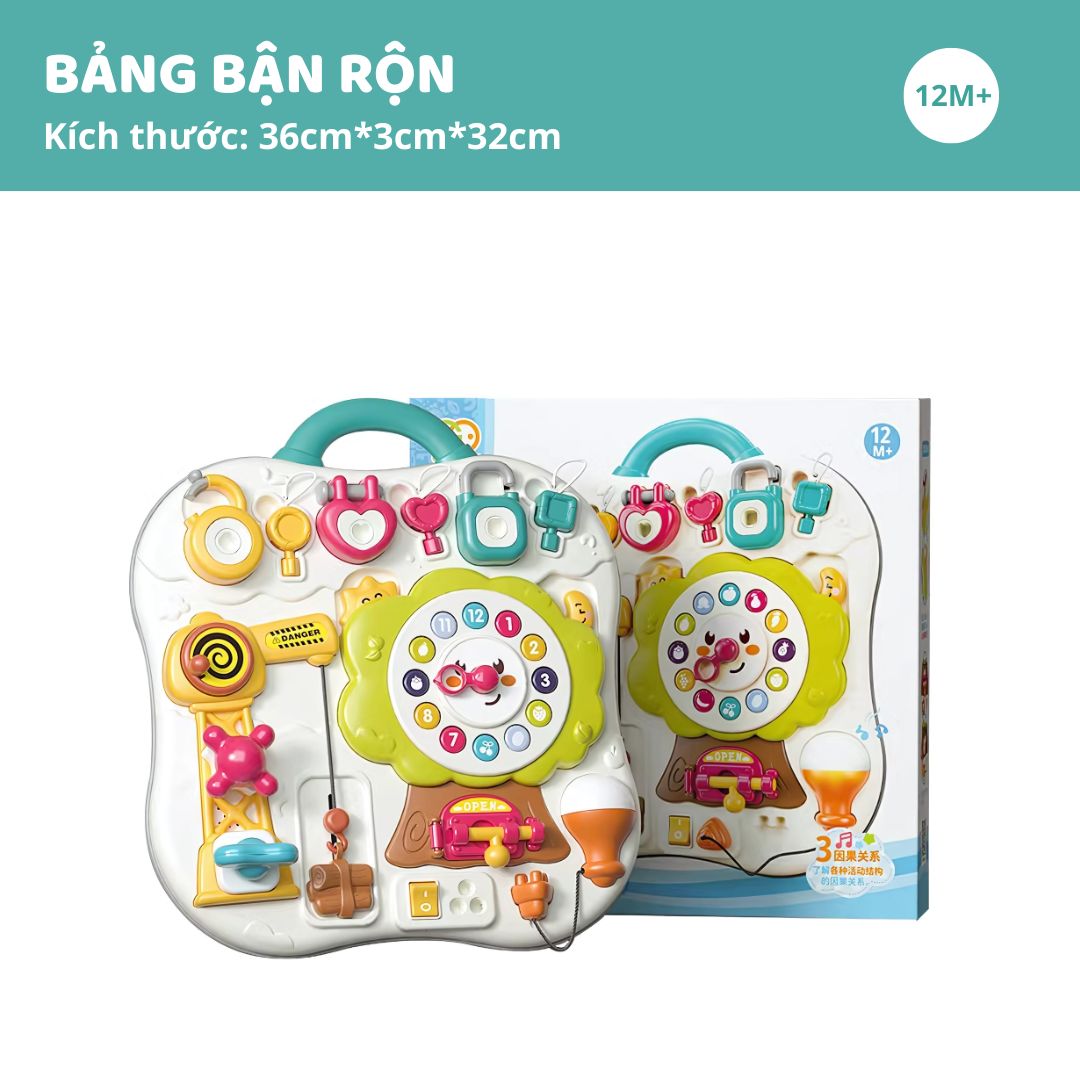 Bảng Hoạt Động Bận Rộn Cho Bé Goodway Busy Board 10m+