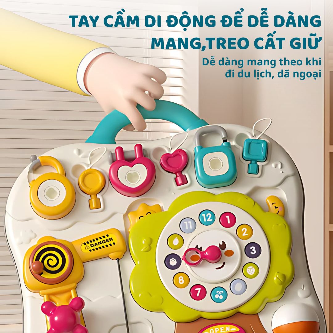 Bảng Hoạt Động Bận Rộn Cho Bé Goodway Busy Board 10m+