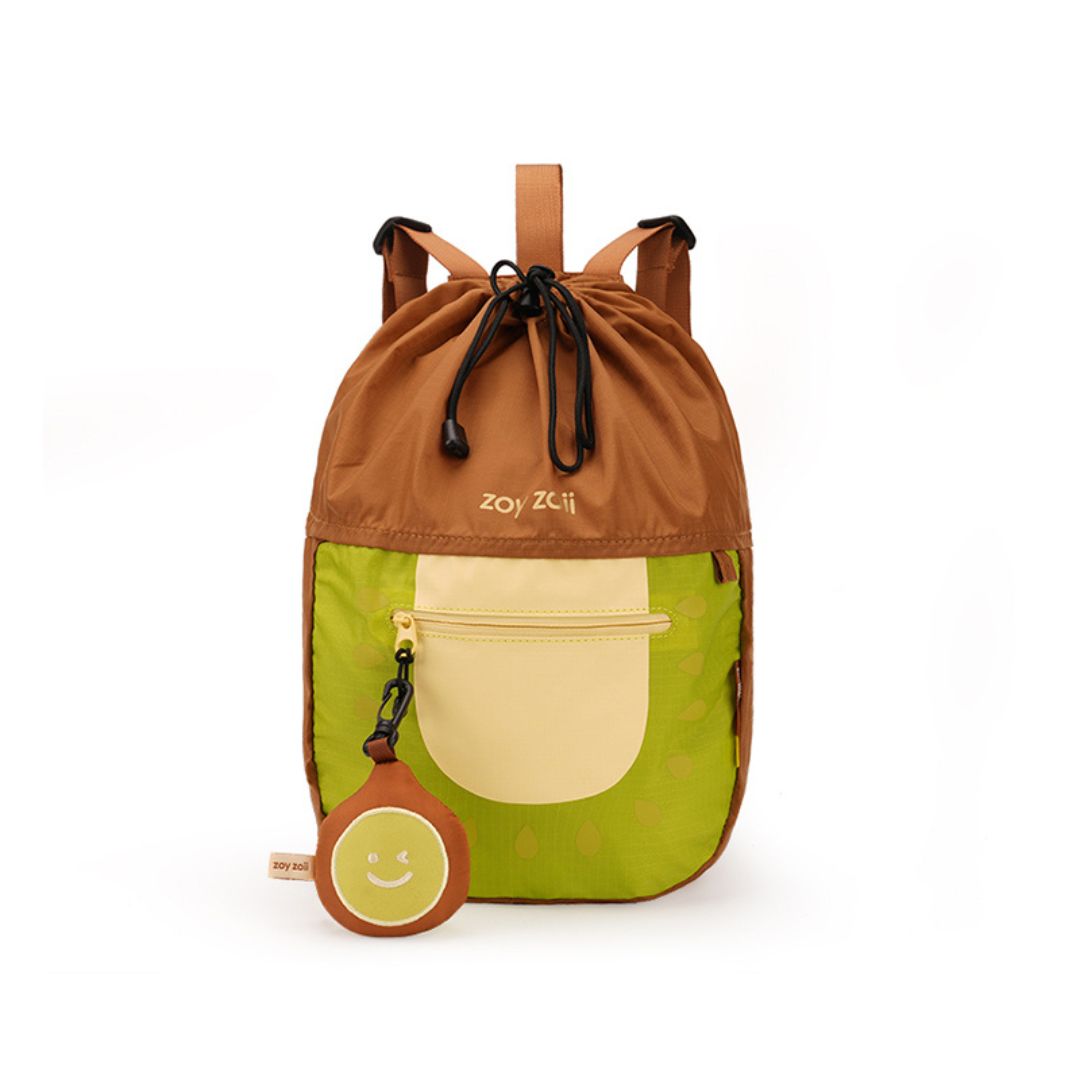 Balo Du Lịch Cho Bé Zoyzoii B36 Outdoor Drawstring- Kiwi