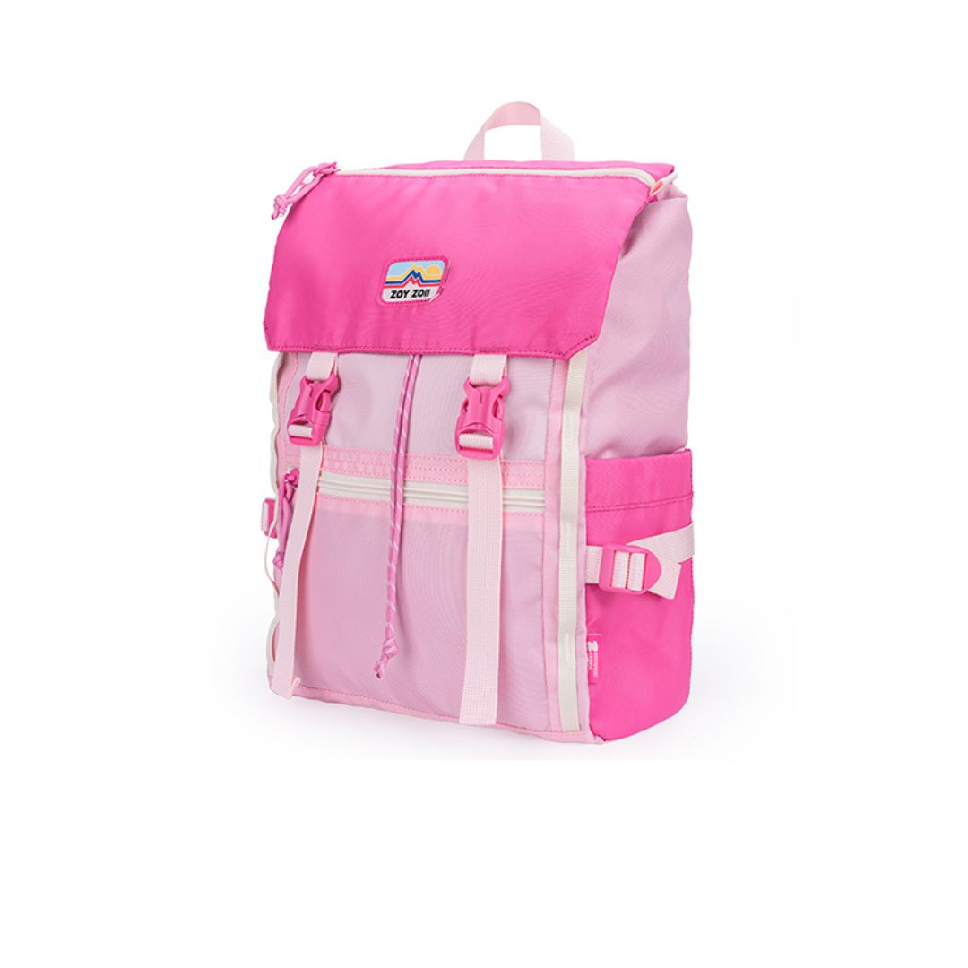 Balo Du Lịch Cho Bé Zoyzoii Outdoor Adventure Series B72 Màu Hồng