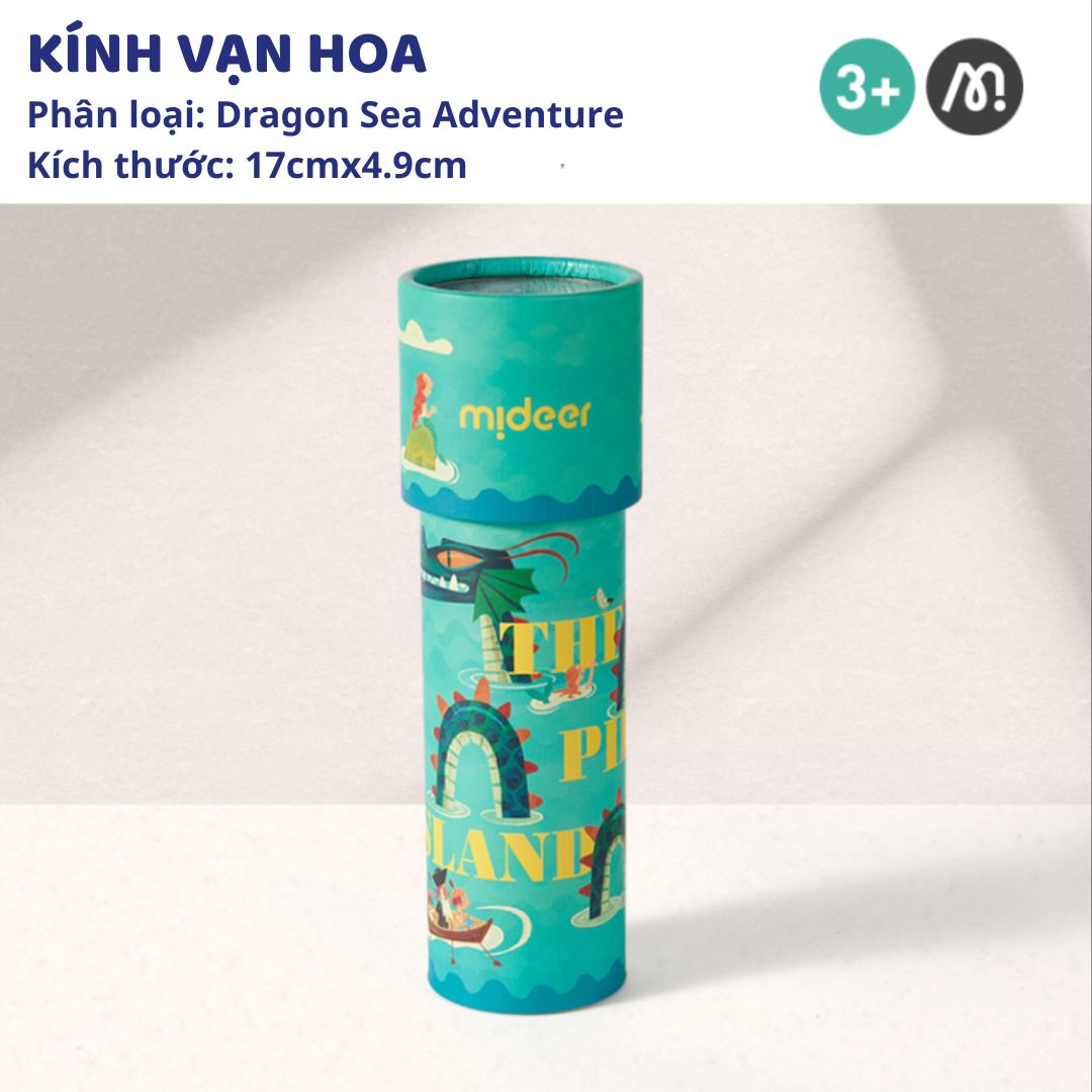 Đồ Chơi Kính Vạn Hoa Mideer Colorful Kaleidoscope- Dragon Sea 3+