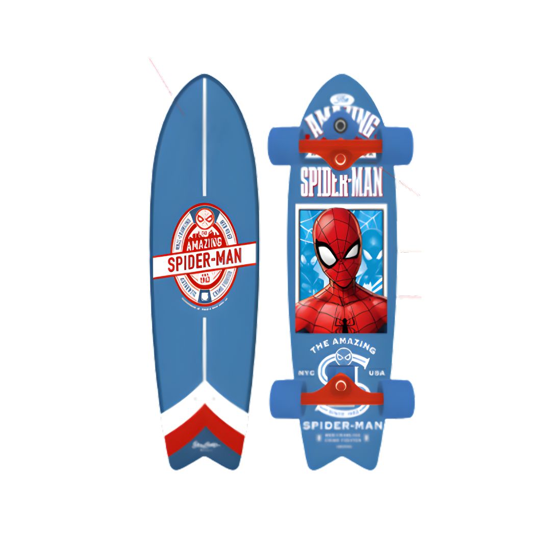 Ván Trượt Cao Cấp Trẻ Em Chính Hãng Marvel Spider Man 30 Inches