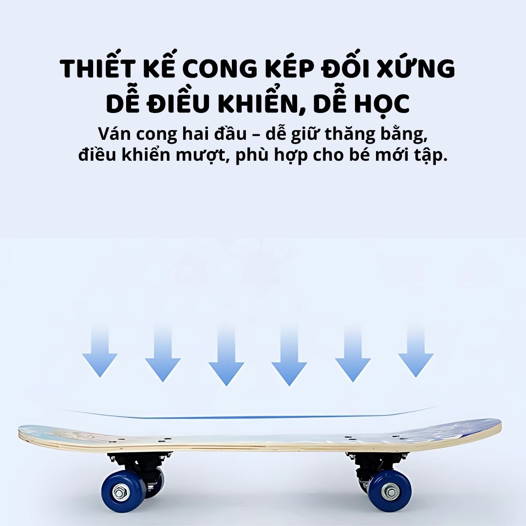 Ván Trượt Skateboard Cho Bé Mesuca Marvel- The Avengers 24 Inches