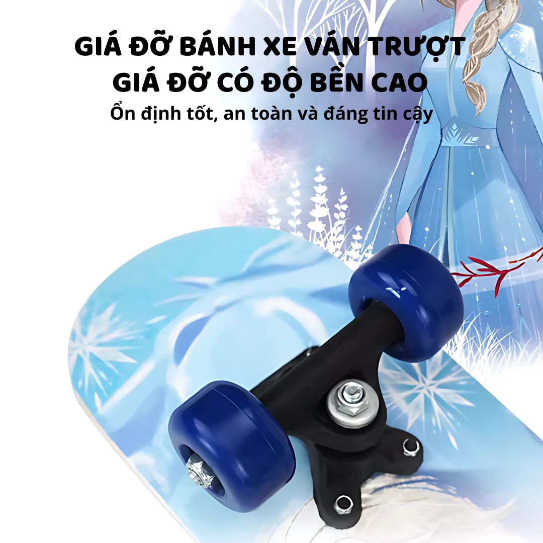 Ván Trượt Skateboard Cho Bé Mesuca Disney- Frozen 24 Inches