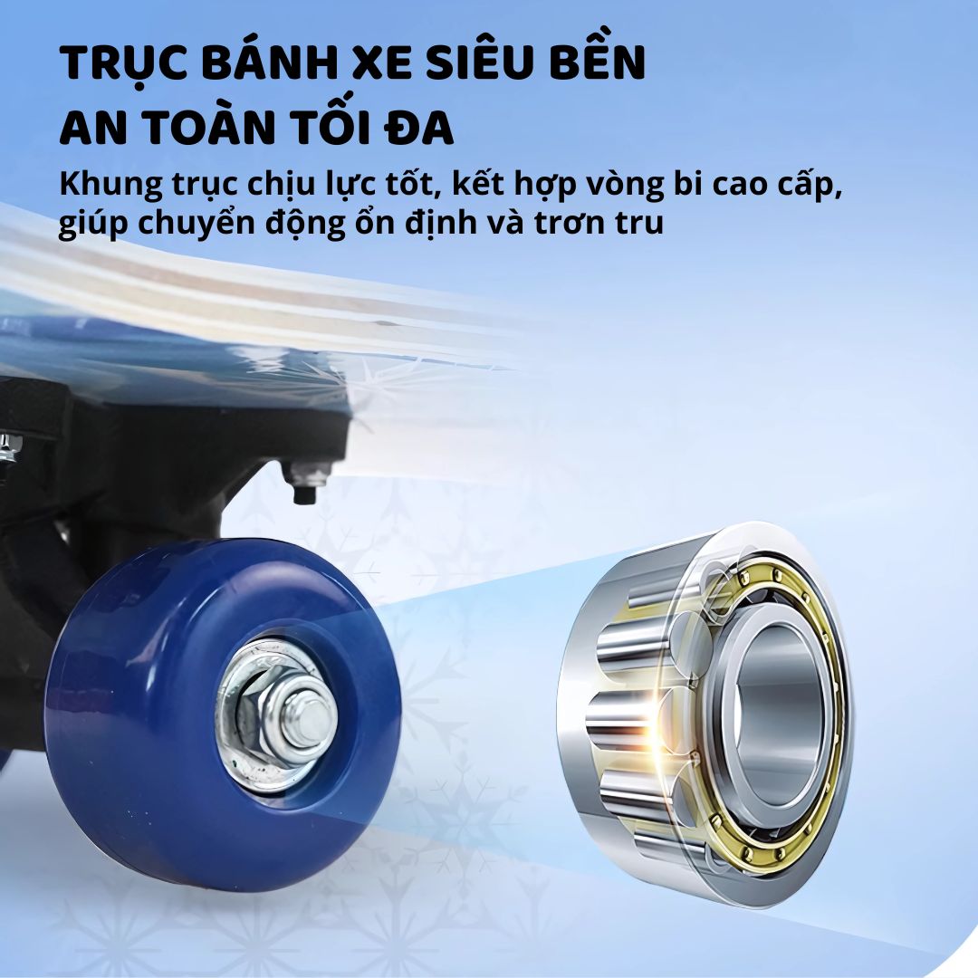 Ván Trượt Skateboard Cho Bé Mesuca Disney- Frozen 24 Inches