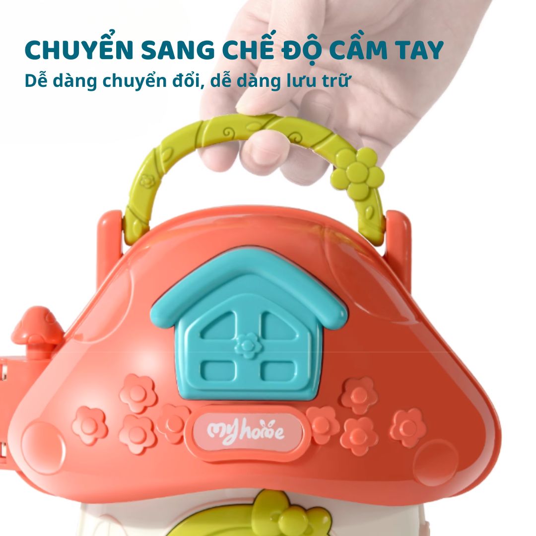 Ngôi Nhà Búp Bê Mini Cho Bé Goodway Mushroom Doll House 3+