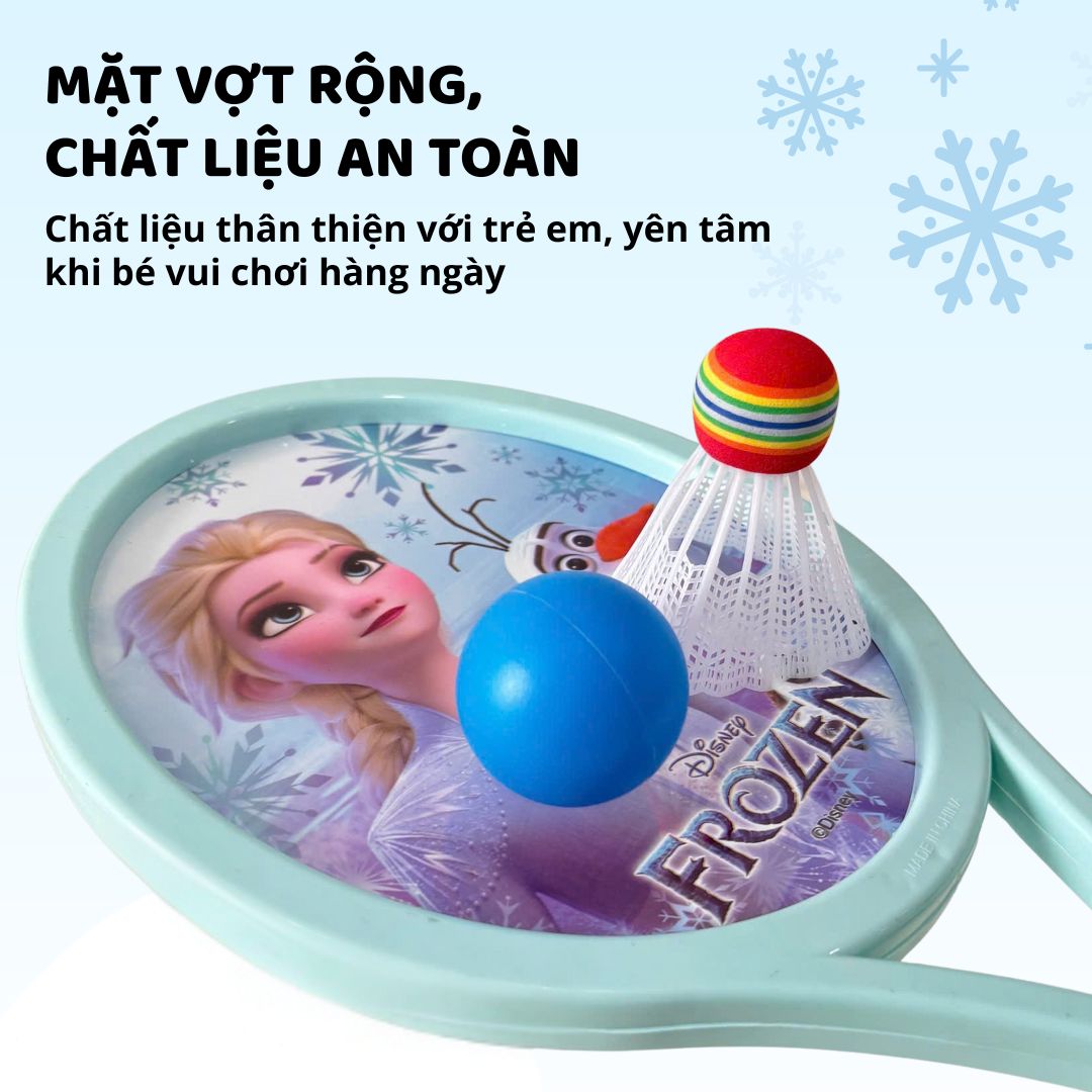 Vợt Cầu Lông & Tennis Trẻ Em Chính Hãng Mesuca Disney Frozen Elsa 3+