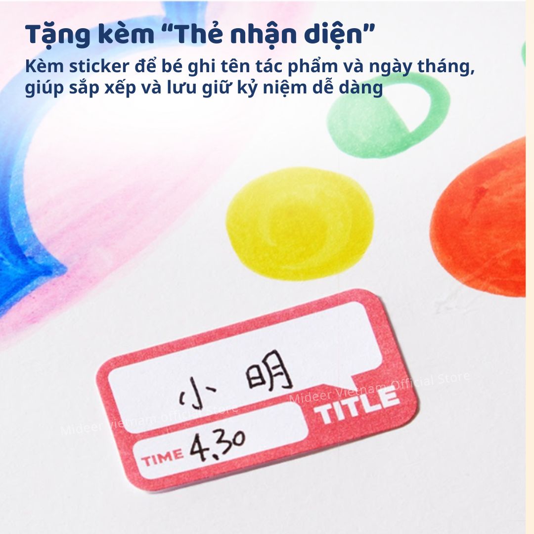 Túi Đựng Tài Liệu A3 Mideer Colorful Creations Gallery