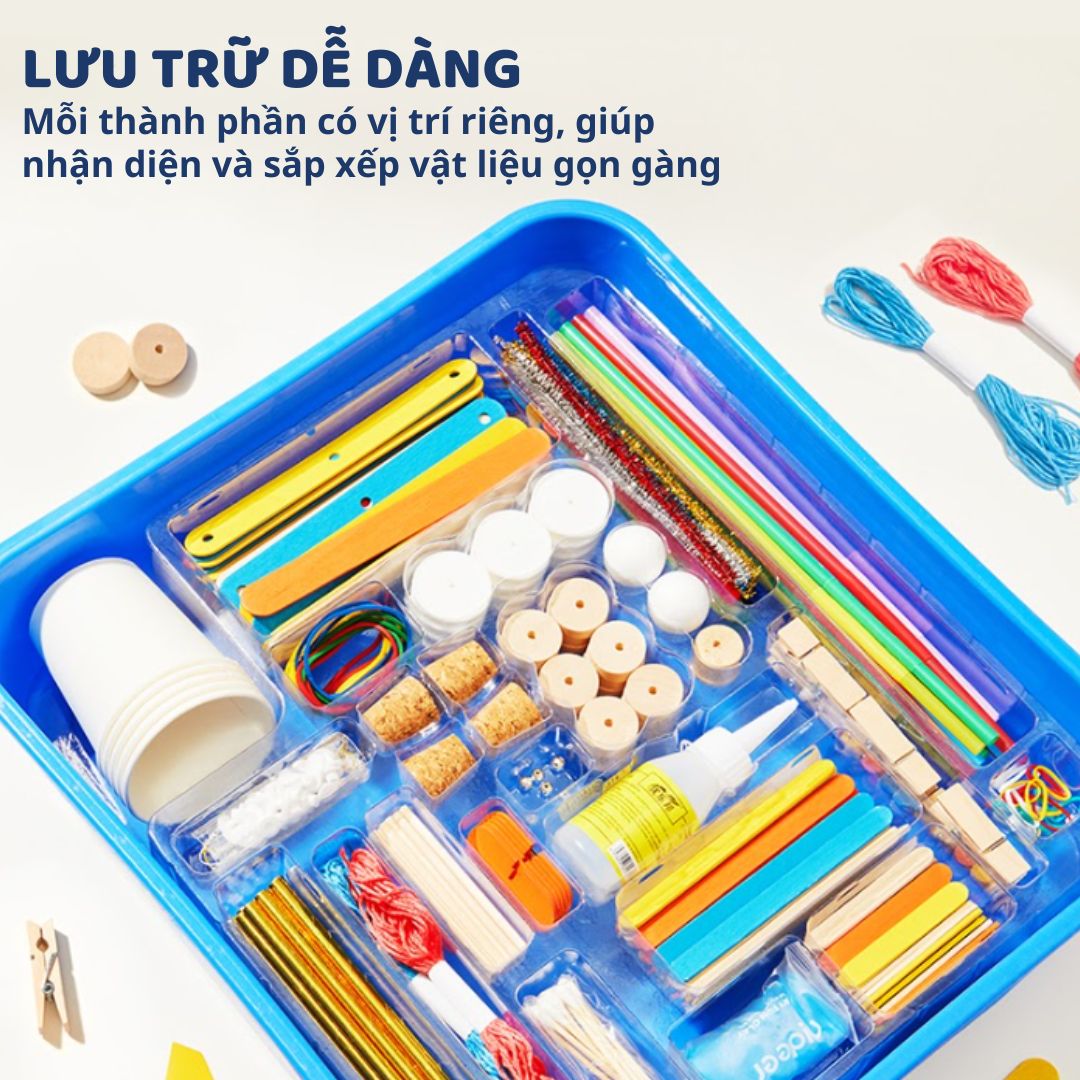 Đồ Chơi Khoa Học Lắp Ráp Mô Hình Mideer Invention Toy Set- Viện Nghiên Cứu 8+