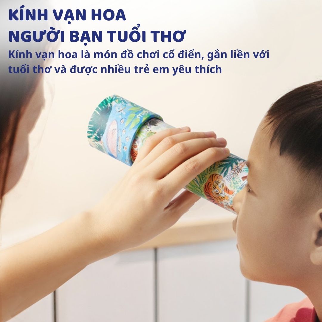 Đồ Chơi Kính Vạn Hoa Mideer Colorful Kaleidoscope- My Treehouse Neighbor 3+