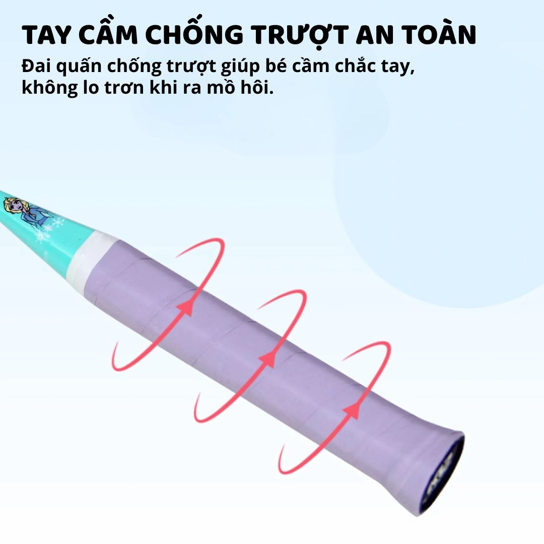 Vợt Cầu Lông Trẻ Em Chính Hãng Mesuca Disney Marvel- Frozen 6+