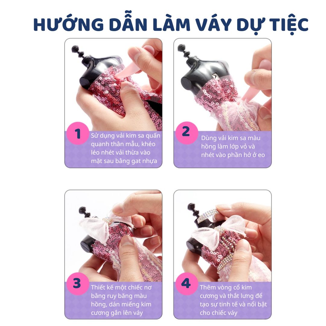 Đồ Chơi Thiết Kế Thời Trang Cho Bé Mideer Clothing Design House 5+
