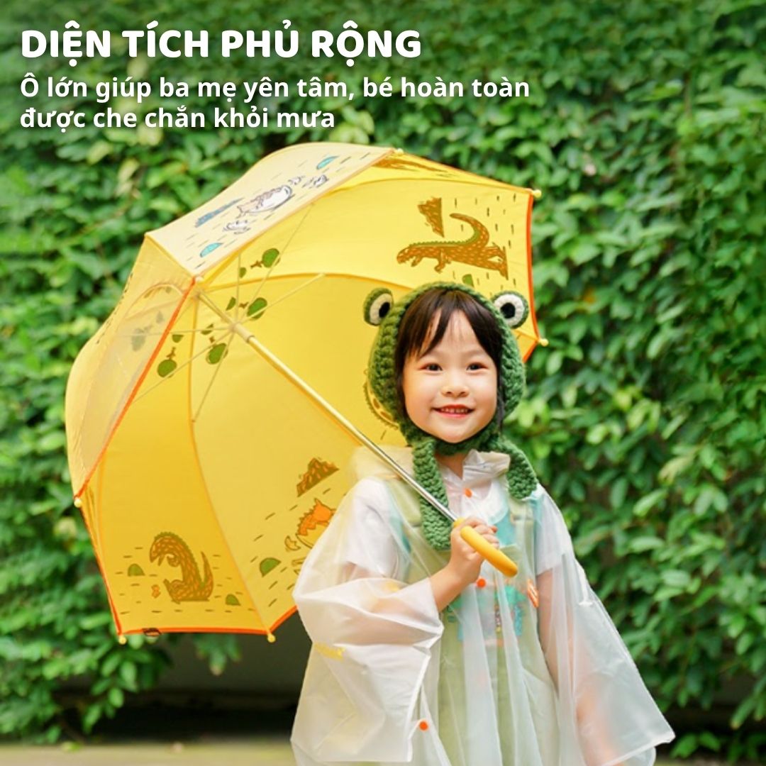 Ô Dù Cho Bé Mideer Umbrella- Spring Garden 3+