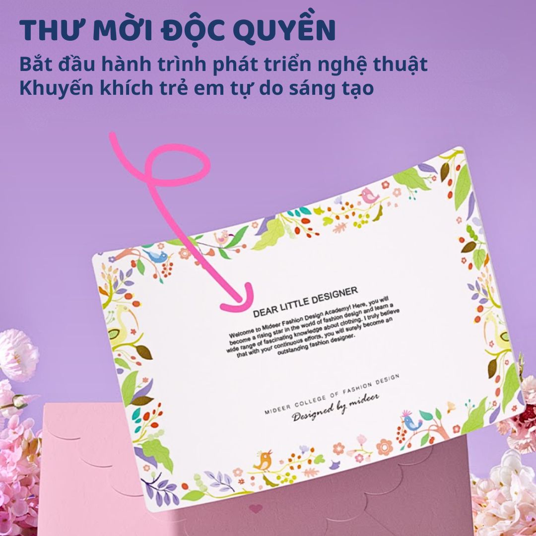 Đồ Chơi Thiết Kế Thời Trang Cho Bé Mideer Clothing Design House 5+