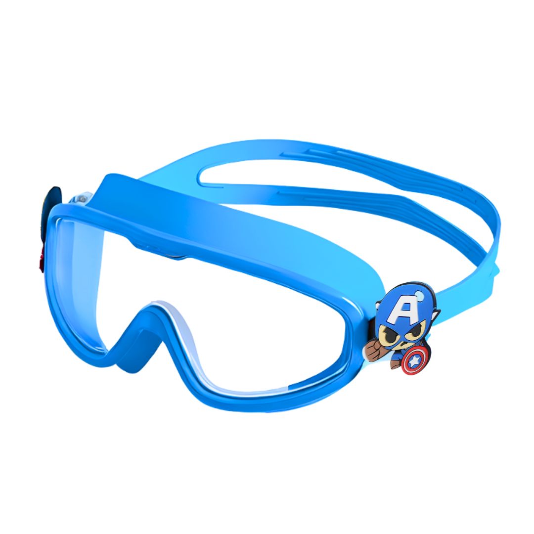 Kính Bơi Trẻ Em Chính Hãng Disney Marvel- Captain American 3+