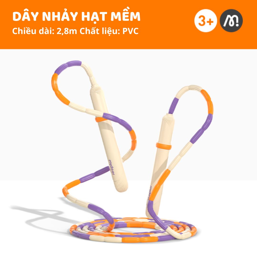 Dây Nhảy Thể Dục Mideer Children's Bamboo Jump Rope 3+