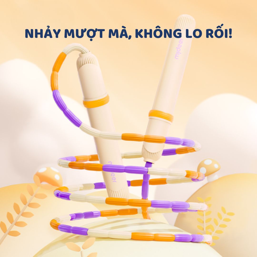 Dây Nhảy Thể Dục Mideer Children's Bamboo Jump Rope 3+