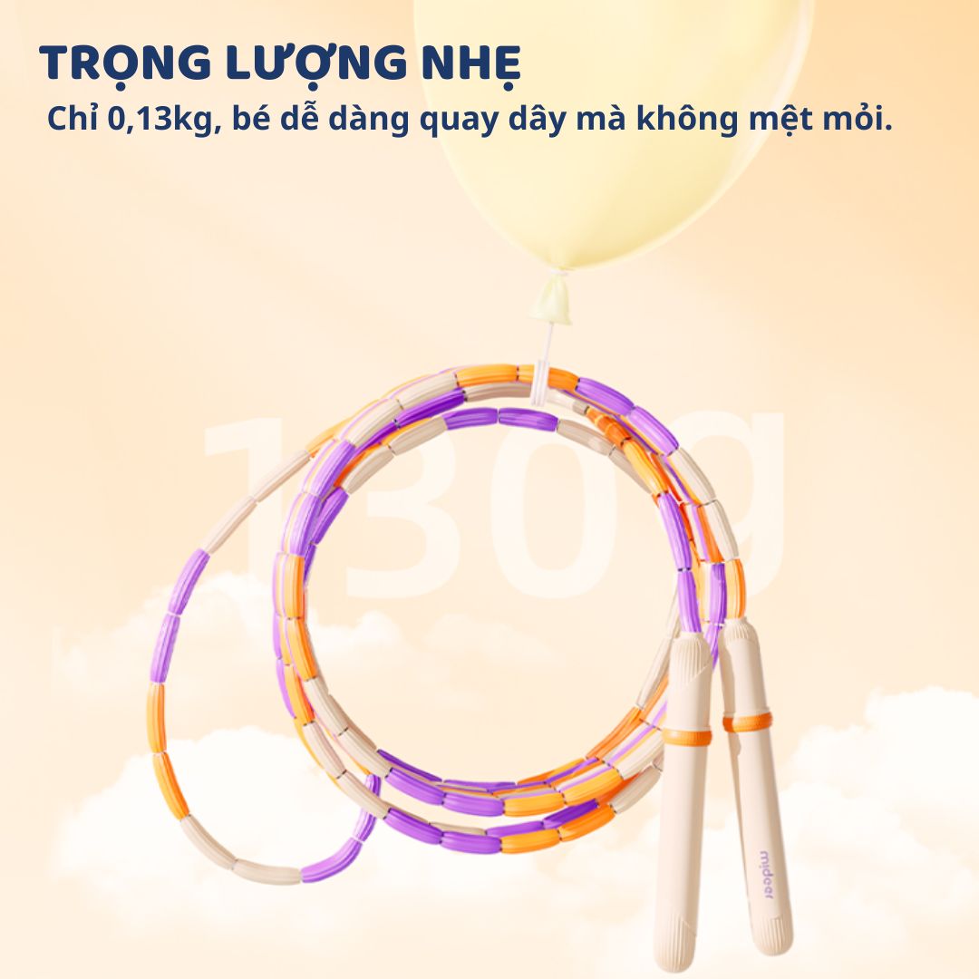 Dây Nhảy Thể Dục Mideer Children's Bamboo Jump Rope 3+