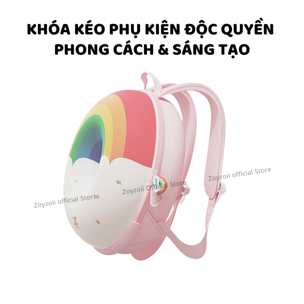 Balo Cho Bé Mầm Non Zoyzoii Donut Series Backpack B1 Thiên Thần