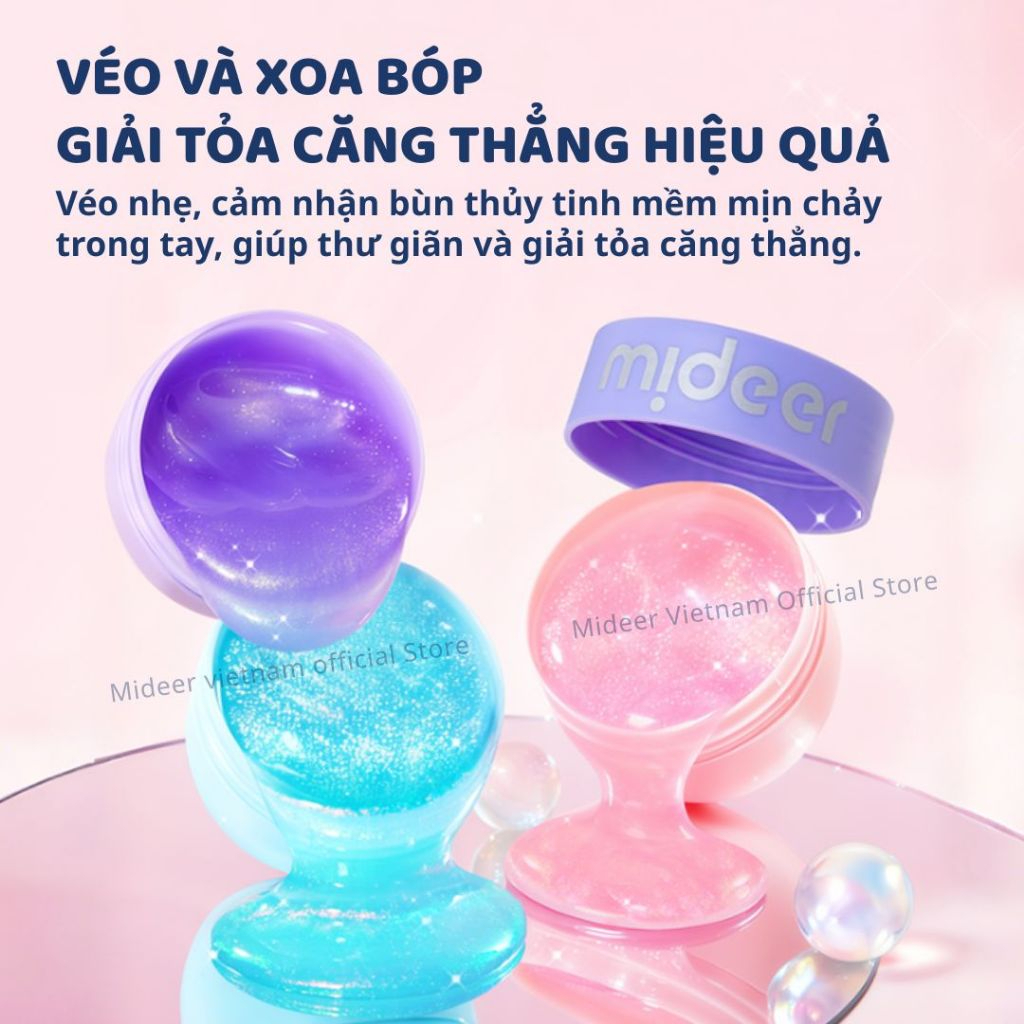 Đồ Chơi Slime An Toàn Màu Hồng Cho Bé Pearly Putty 3+