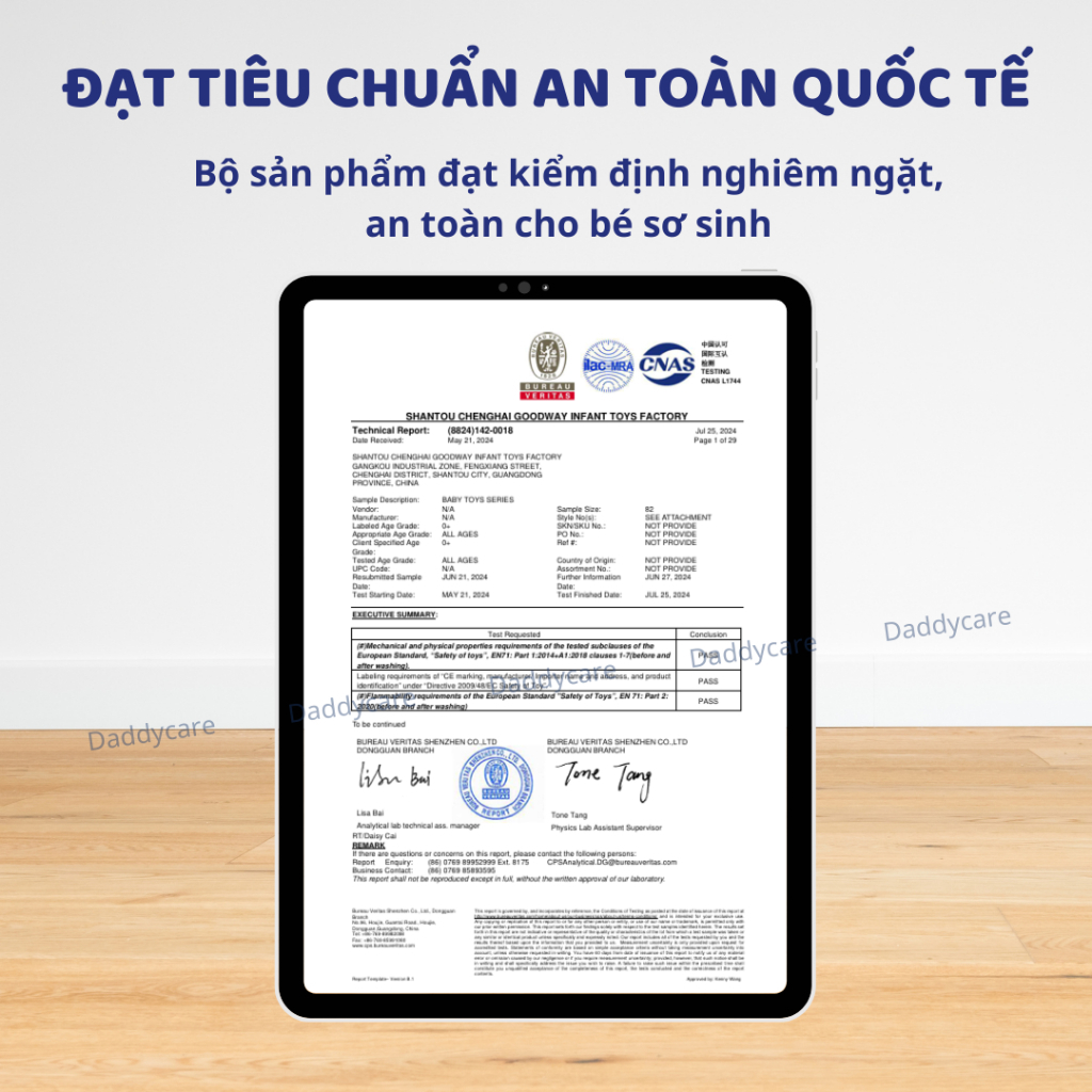 Thảm Piano Nằm Chơi Cho Bé Sơ Sinh Goodway Windmill Piano Gym 3m+