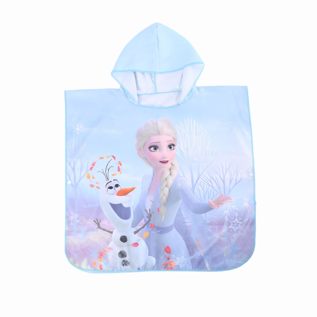 Áo Choàng Tắm Nhanh Khô Trẻ Em Chính Hãng Mesuca Disney- Frozen 3+