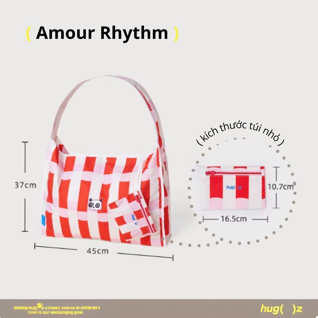 Túi Tote Đeo Vai Đa Năng Hugz Bridge Tote- Amour Rhythm