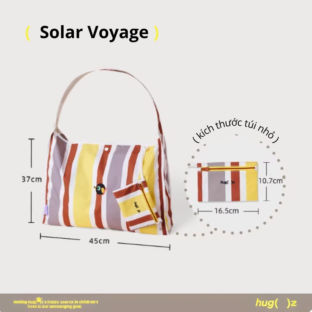 Túi Tote Đeo Vai Đa Năng Hugz Bridge Tote- Solar Voyage