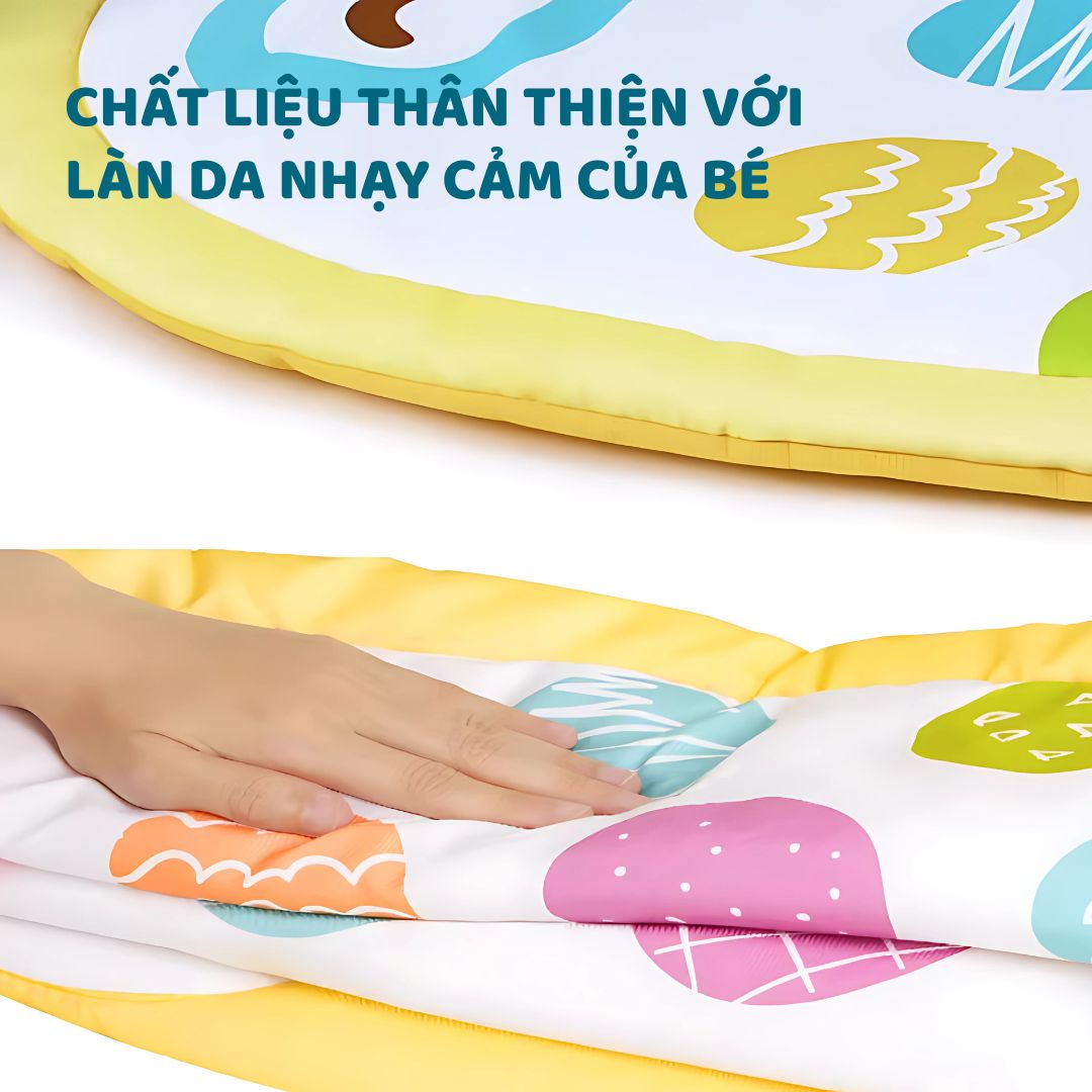 Thảm Đạp Chân Piano Kèm Máy Chiếu Đèn Ngủ 3D Goodway 3m+