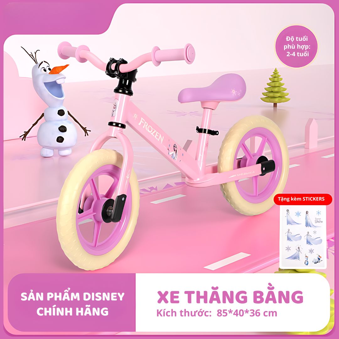 Xe Thăng Bằng Cho Bé Disney Marvel Chính Hãng Spider Man Elsa 2+