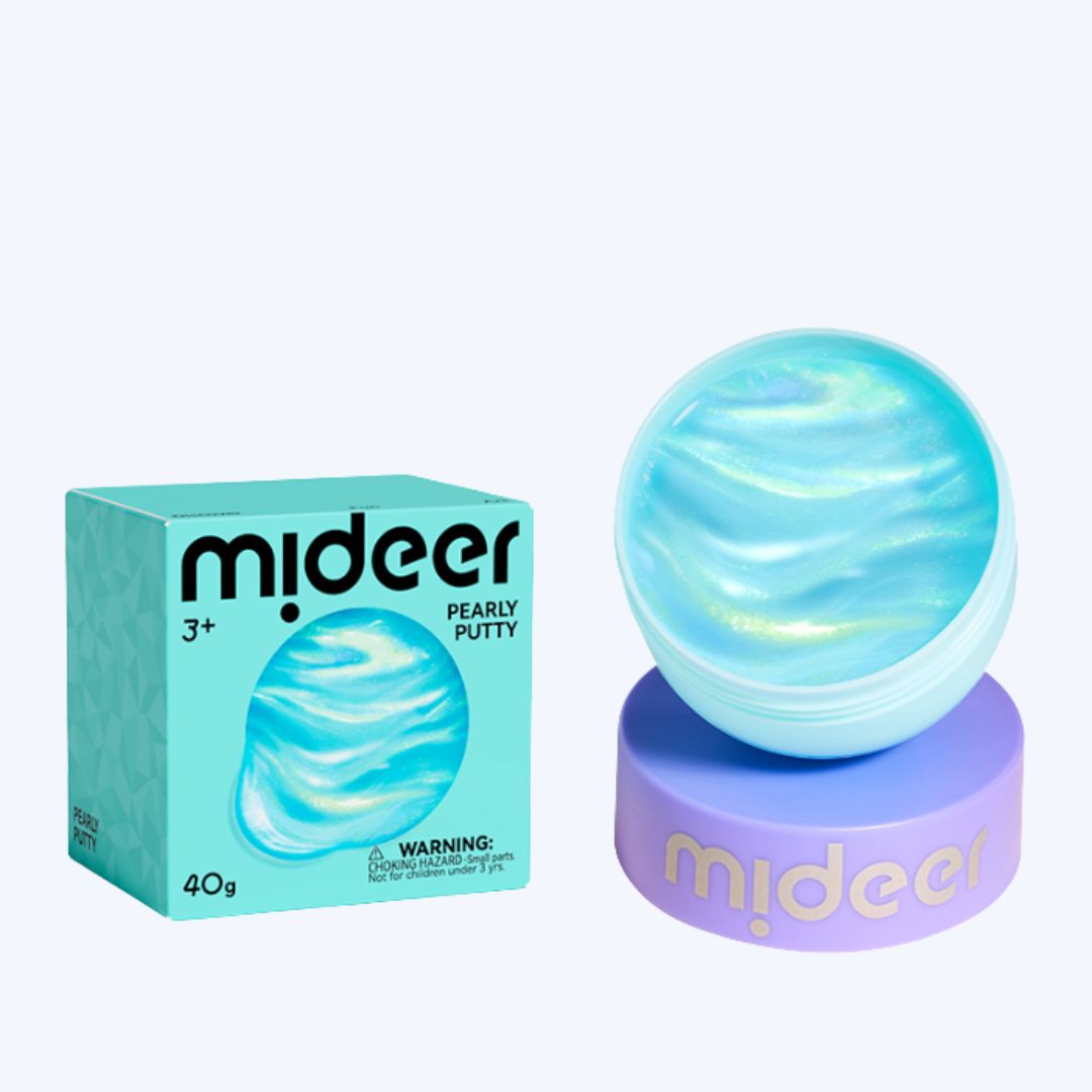 Đồ Chơi Slime An Toàn Màu Xanh Cho Bé Pearly Putty 3+