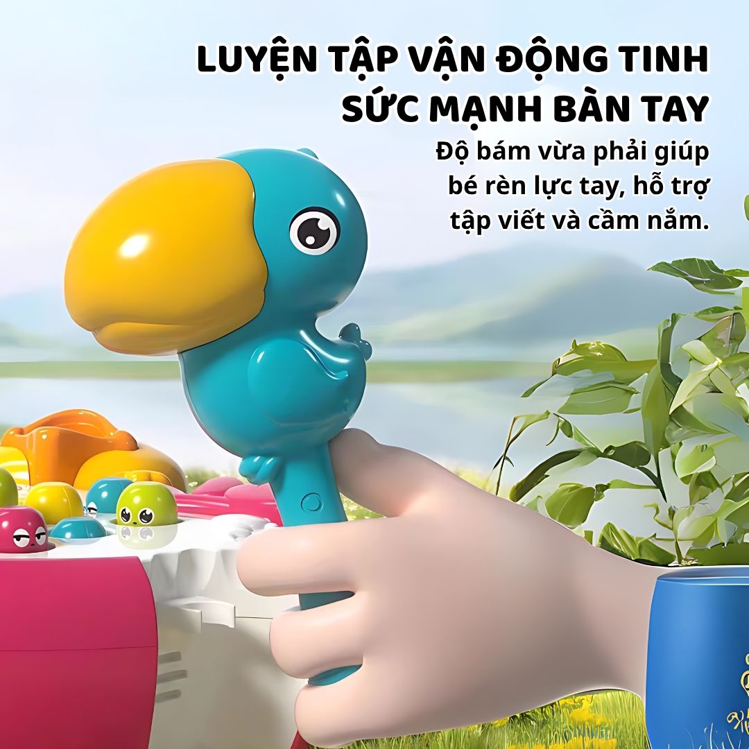 Đồ Chơi Gắp Sâu Cho Bé Goodway Whack A Insect 1+