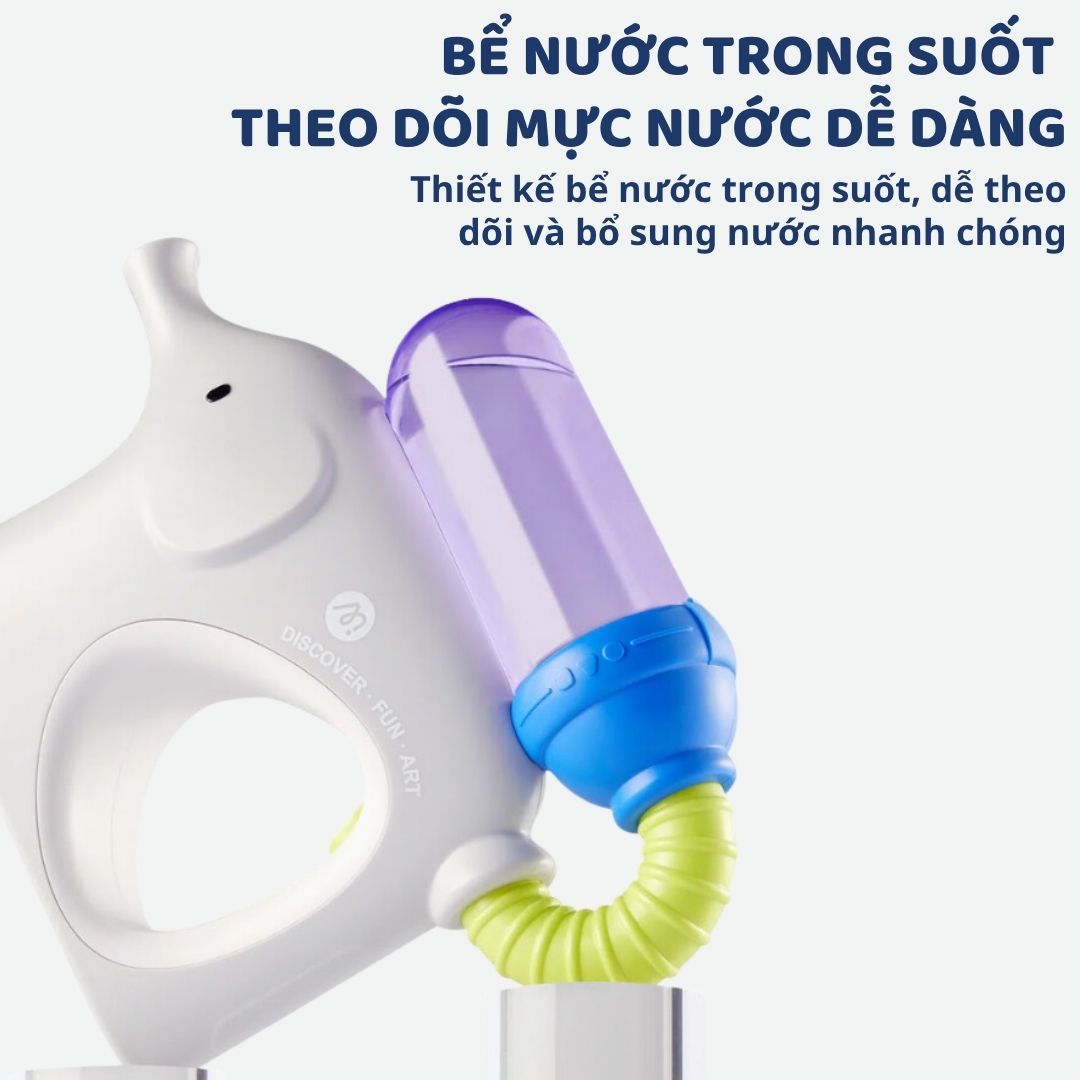 Đồ Chơi Phun Nước Cho Bé Mideer Squirt Elephant Water Gun- Màu Đỏ 3+