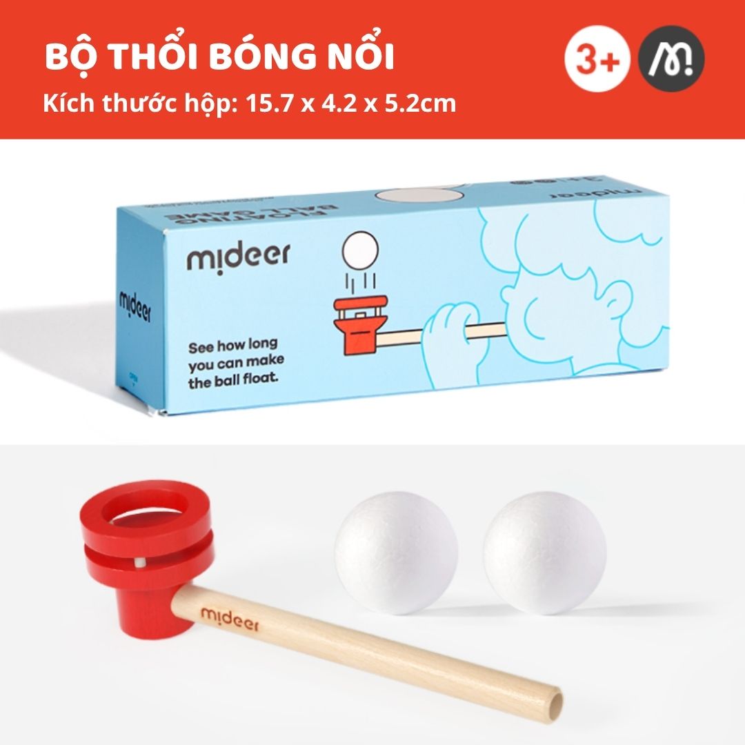 Đồ Chơi Thổi Bóng Nổi Mideer Floating Ball Game 3+