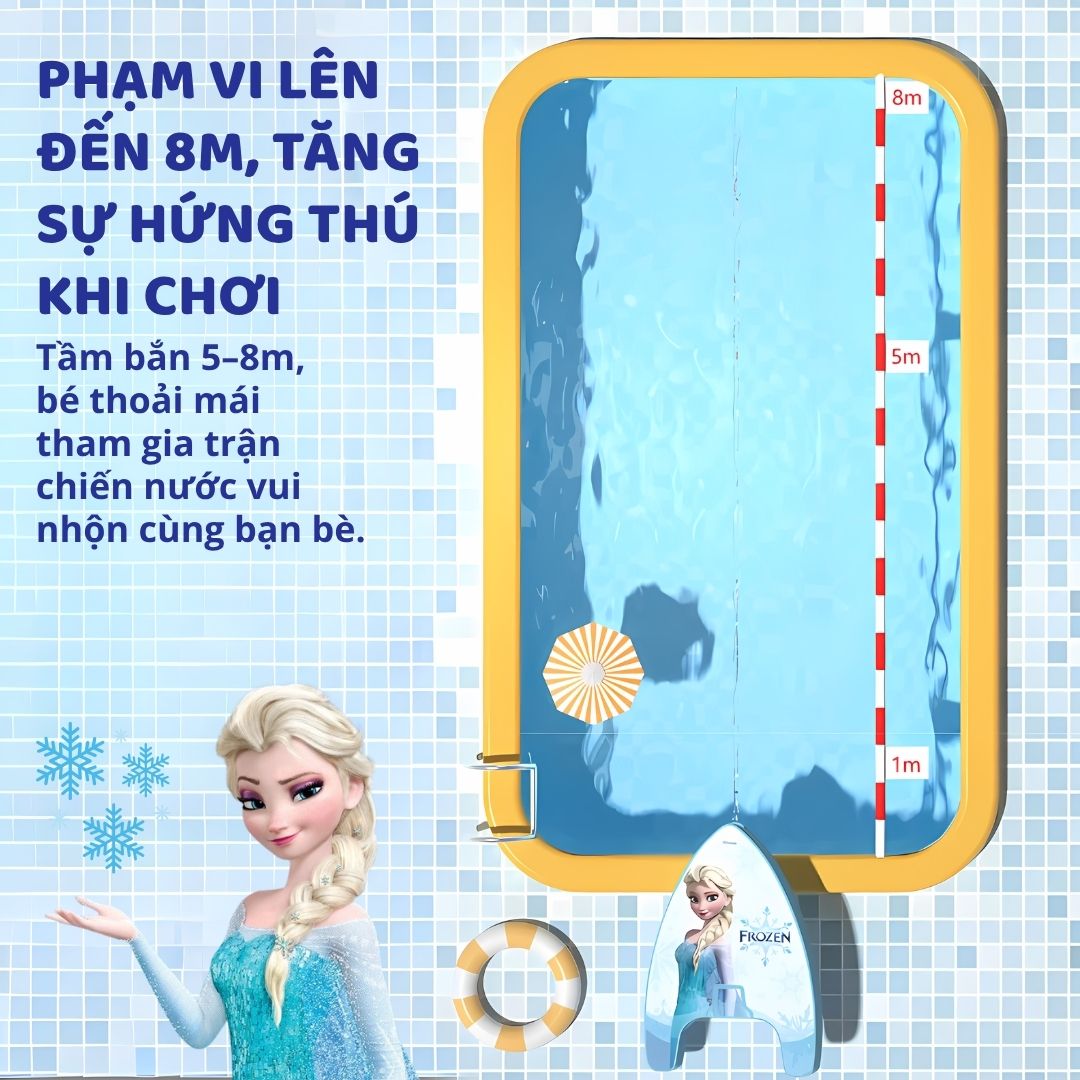 Ván Tập Bơi Trẻ Em Disney Marvel Chính Hãng Spider-Man Frozen Elsa 3+