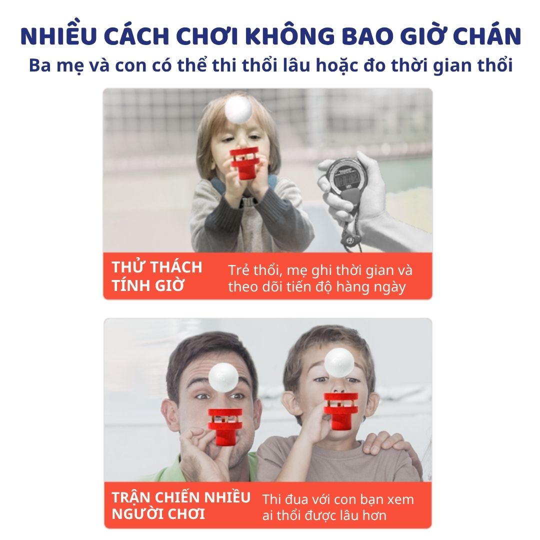 Đồ Chơi Thổi Bóng Nổi Mideer Floating Ball Game 3+