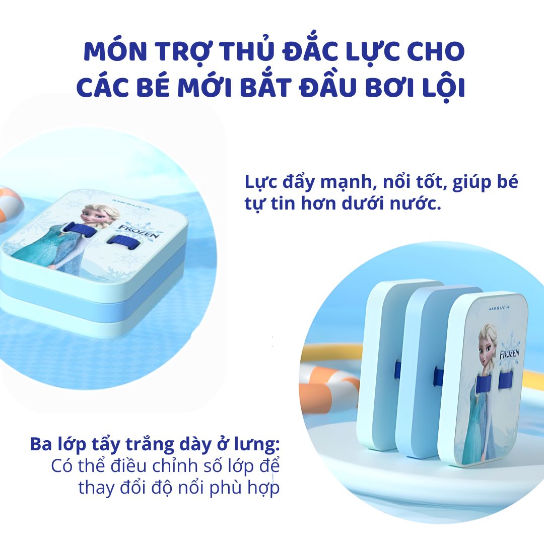 Ván Tập Bơi Trẻ Em Disney Marvel Chính Hãng Spider-Man Frozen Elsa 3+