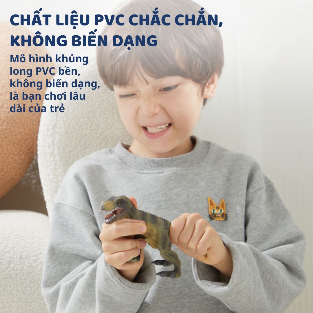 Mô Hình Khủng Long Cao Cấp 24 Con Mideer Dinosaur Toys Set 3+