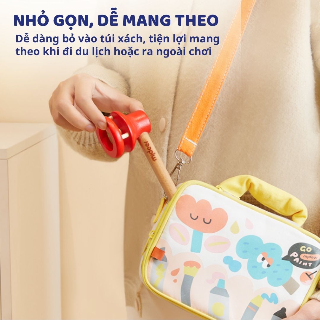 Đồ Chơi Thổi Bóng Nổi Mideer Floating Ball Game 3+
