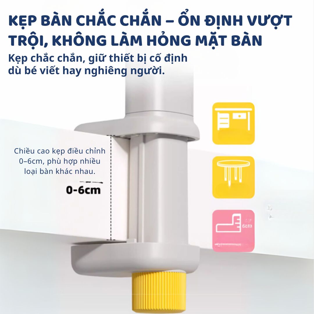 Giá Đỡ Chống Chống Gù Cho Bé Mideer Adjustable Posture Corrector- Sunshine Yellow 6+