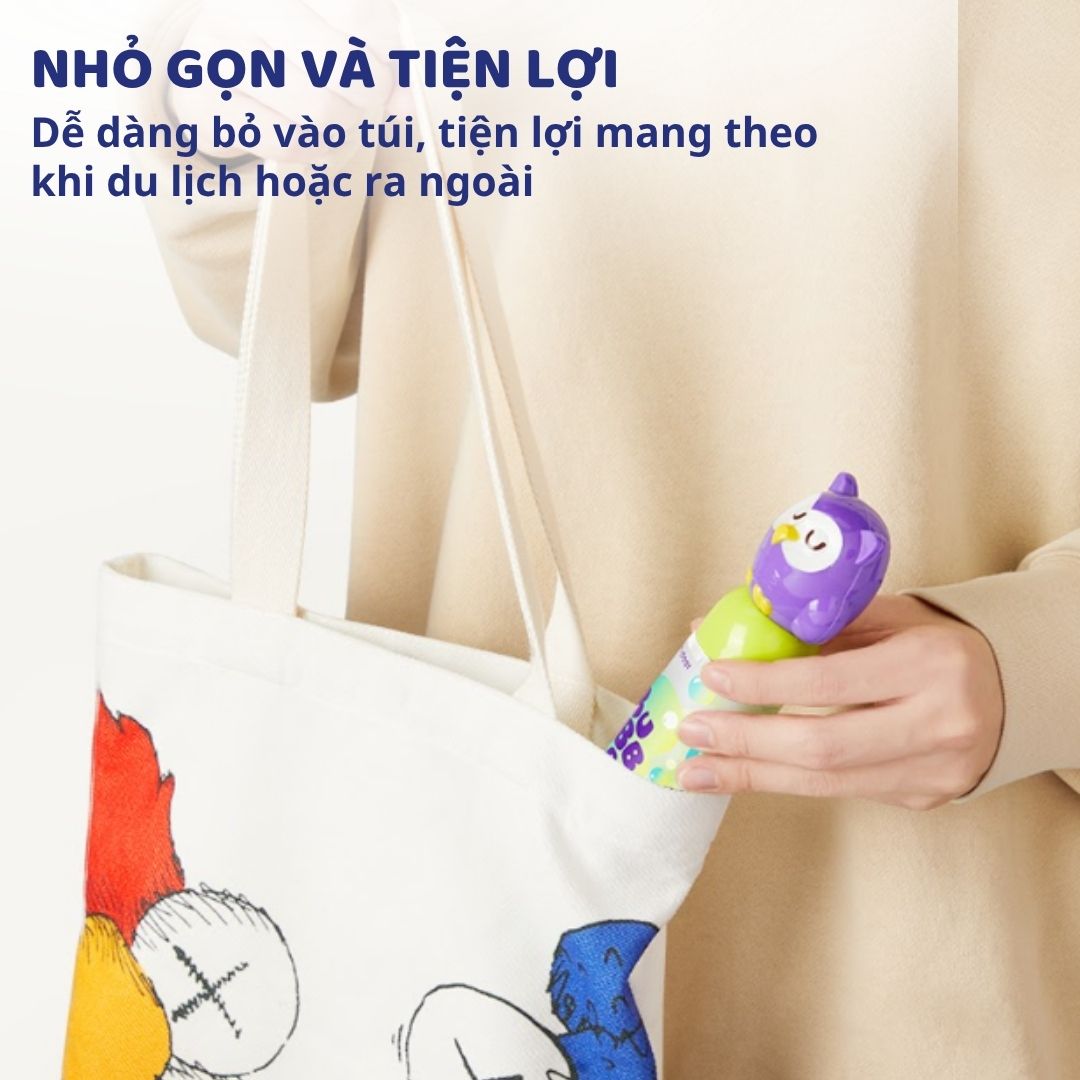 Thổi Bong Bóng Xà Phòng Mideer Bubbles Wand- Cute Bunny 3+