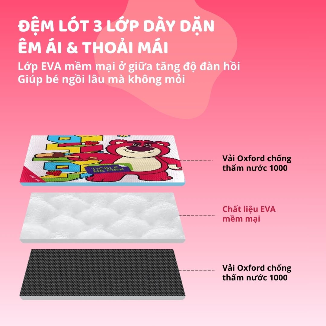 Ghế Dã Ngoại Gấp Gọn Chính Hãng Mesuca Marvel Disney- Lotso