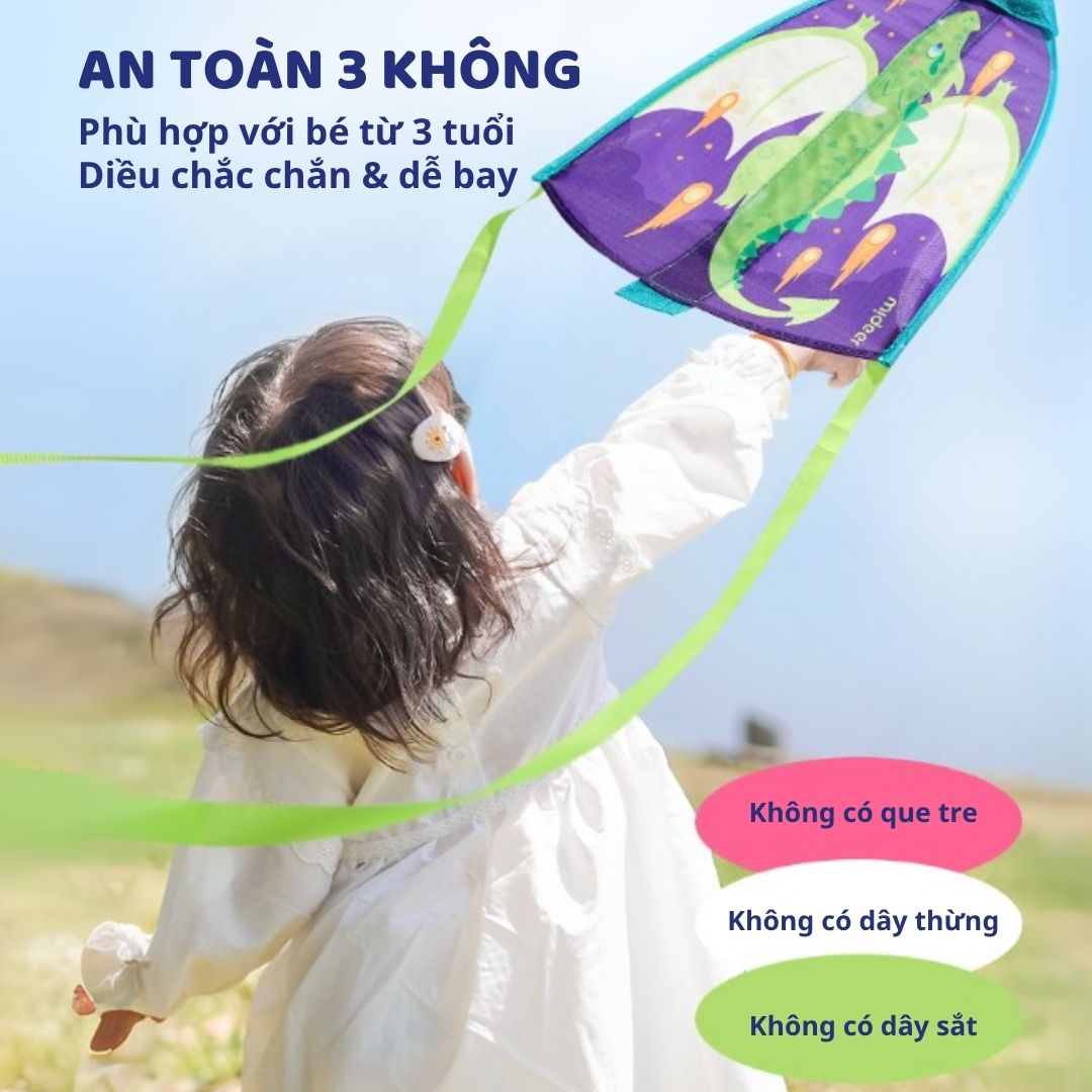 Diều Bắn Cho Bé Mideer Catapult Kite- Unicorn 3+