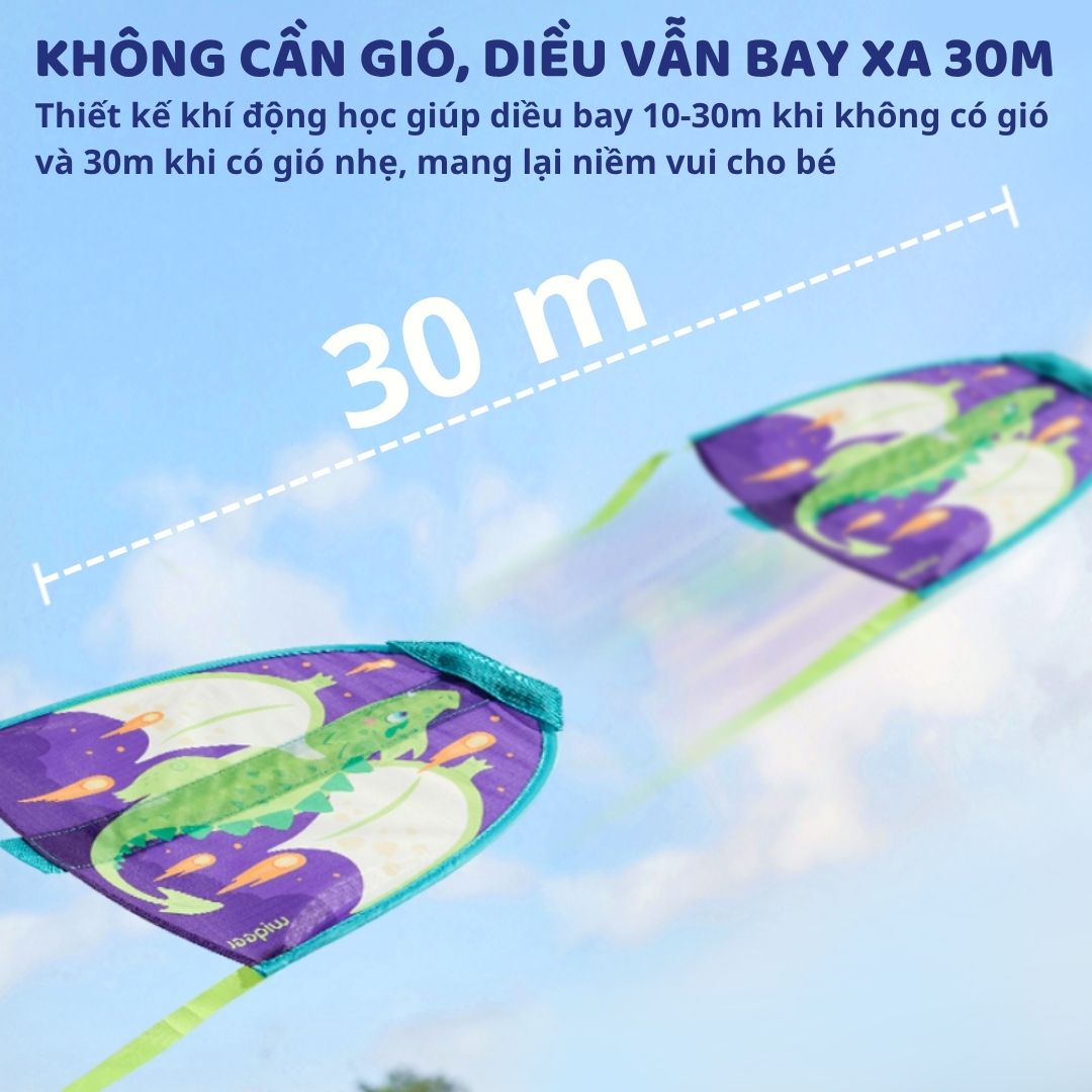 Diều Bắn Cho Bé Mideer Catapult Kite- Unicorn 3+
