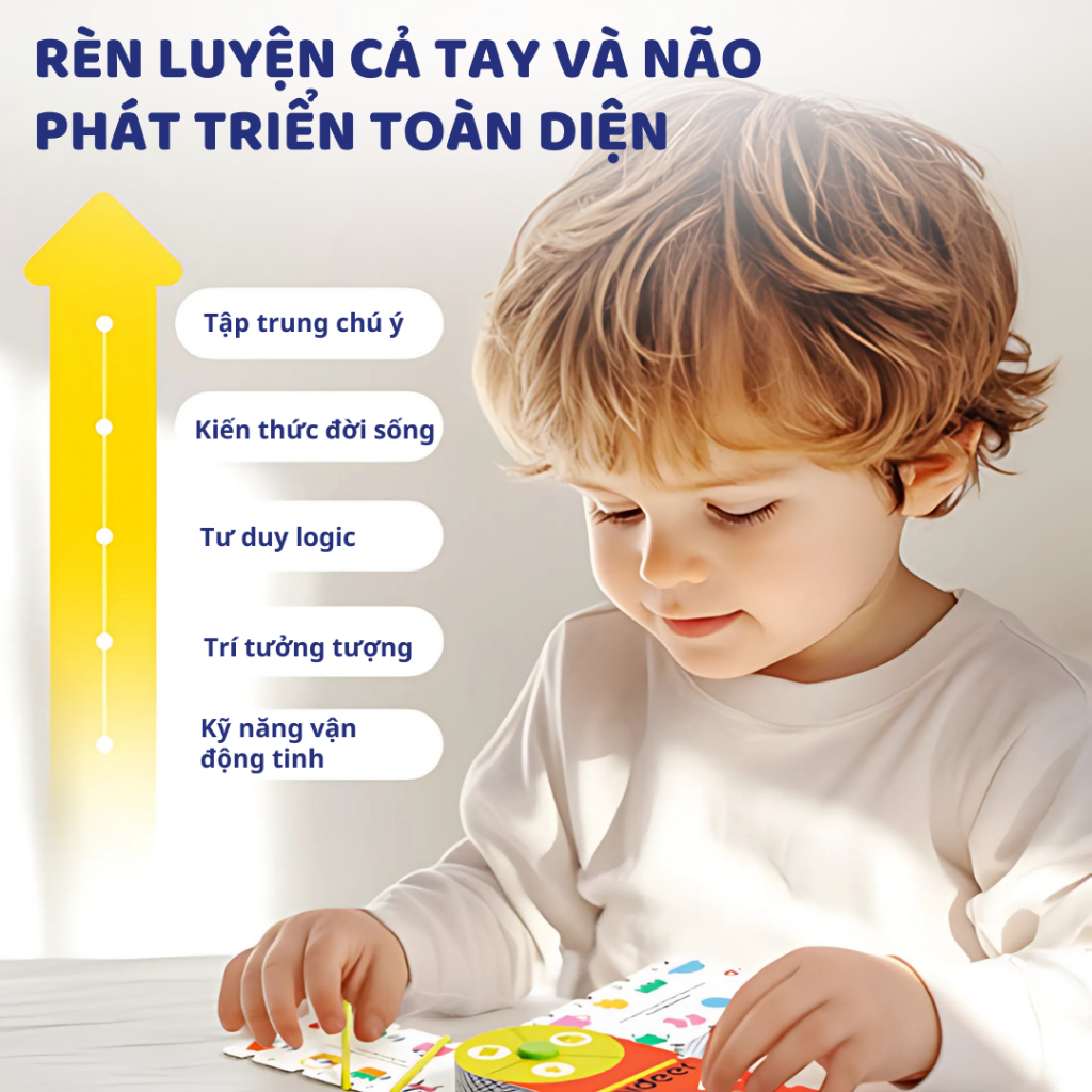 Bộ Thẻ Học Thông Minh Flashcard Mideer Match & Connect Playbook 3+